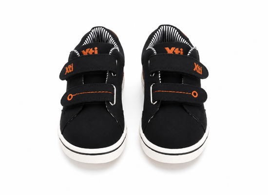 Shop XTI Boys 100% Vegan Canvas shoes with Velcro closures. Comfortable, stylish & durable kids' shoes on sale now for just $19.98. Limited sizes available!